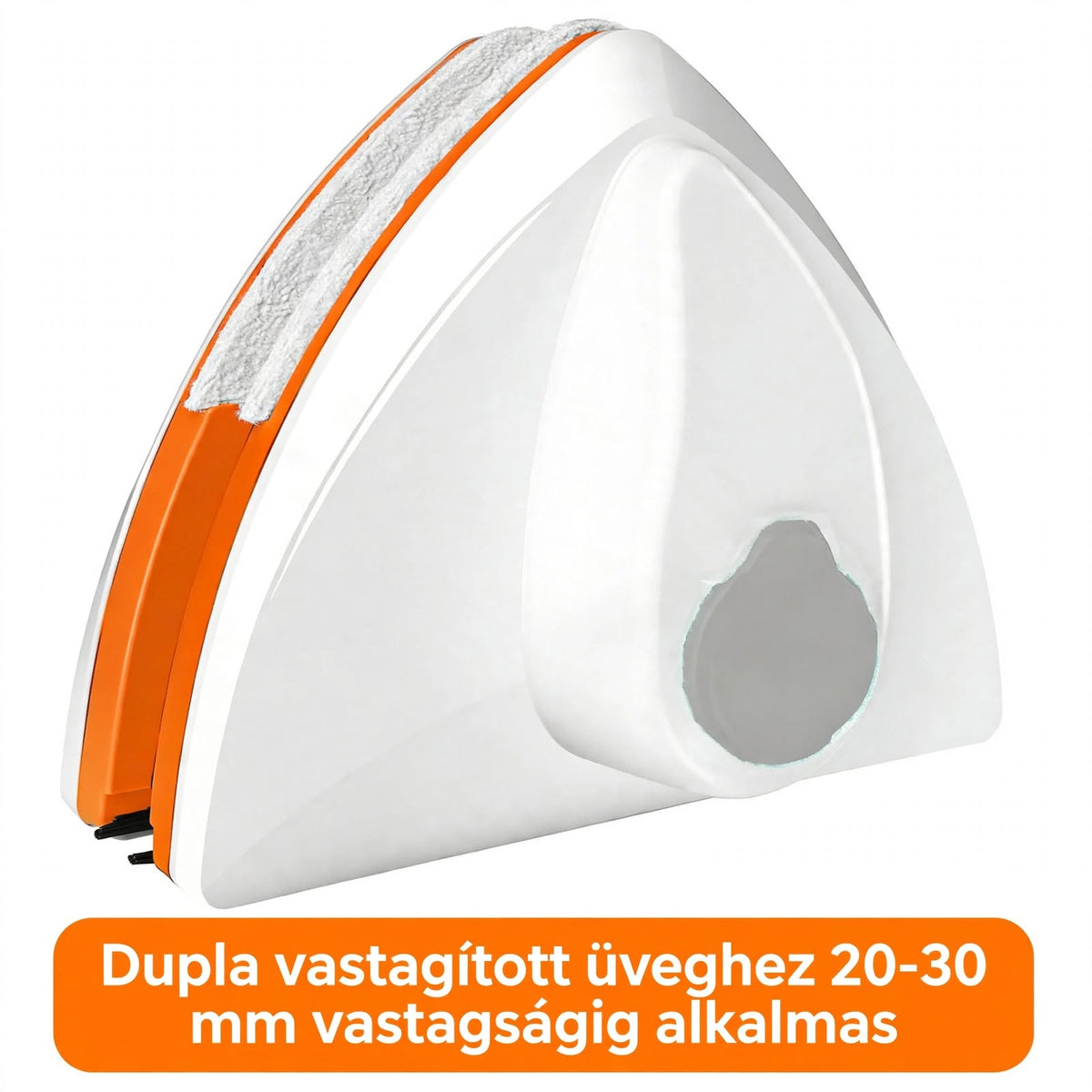 Mágneses ablaktisztító robot – 3-30 mm üvegvastagsághoz, vegyszermenetes, 4 méretben