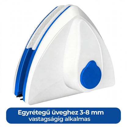 Mágneses ablaktisztító robot – 3-30 mm üvegvastagsághoz, vegyszermenetes, 4 méretben
