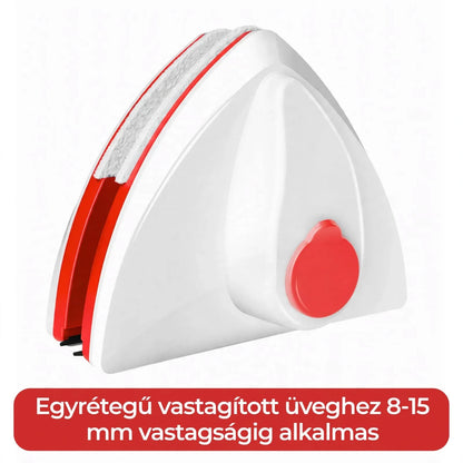Mágneses ablaktisztító robot – 3-30 mm üvegvastagsághoz, vegyszermenetes, 4 méretben