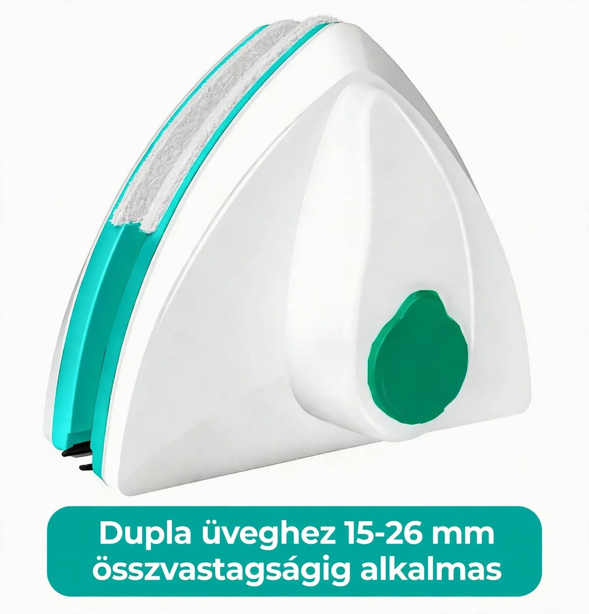 Mágneses ablaktisztító robot – 3-30 mm üvegvastagsághoz, vegyszermenetes, 4 méretben