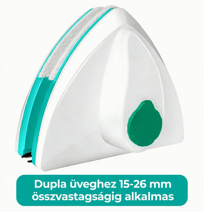 Mágneses ablaktisztító robot – 3-30 mm üvegvastagsághoz, vegyszermenetes, 4 méretben